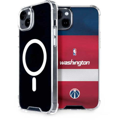 NBA Washington Wizards Jersey iPhone 15 MagSafe Case